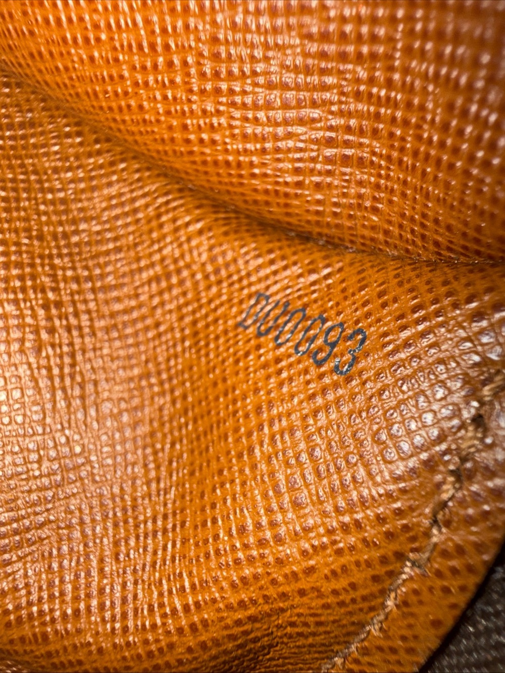 Louis Vuitton Mini Bag in Warm Tan Leather